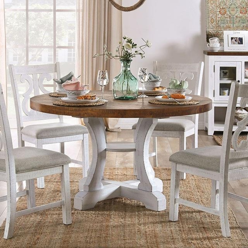 Furniture of America Auletta CM3417RT Round Table