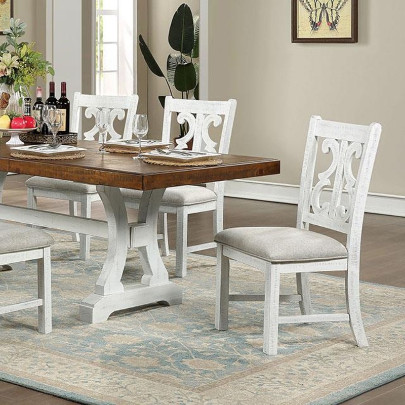 Furniture of America Auletta CM3417T-TABLE Dining Table