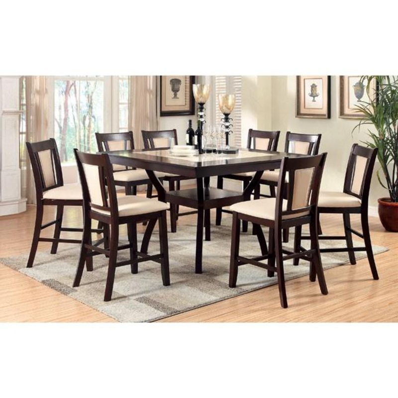 Furniture of America Brent CM3984PT Counter Ht. Table