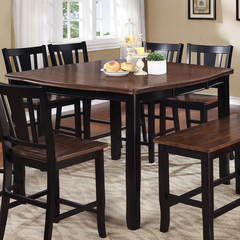 Furniture of America Dover CM3326BC-PT Counter Height Table