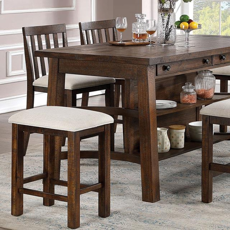 Furniture of America Fredonia CM3902PT Counter Ht. Table