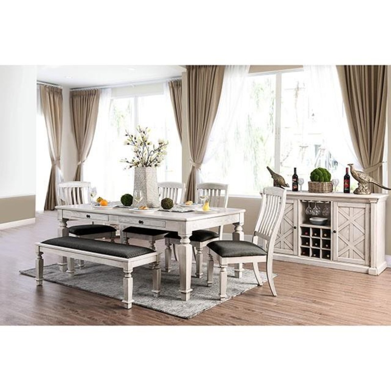 Furniture of America Georgia Dining Table CM3089T
