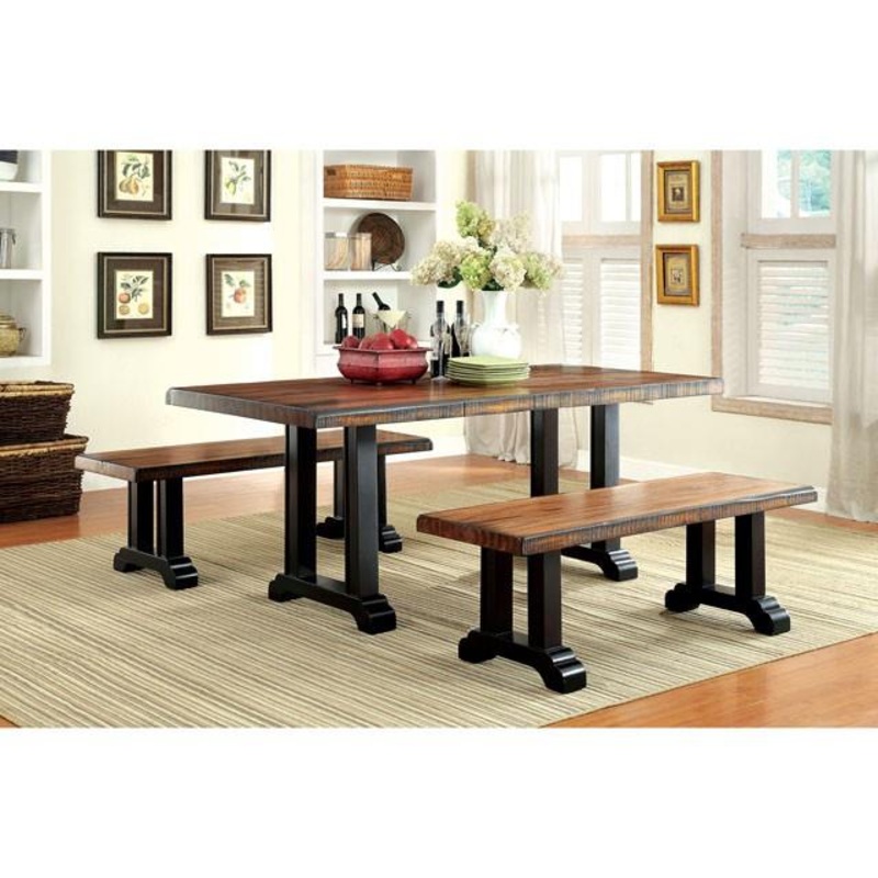 Furniture of America Gregory CM3605T Dining Table