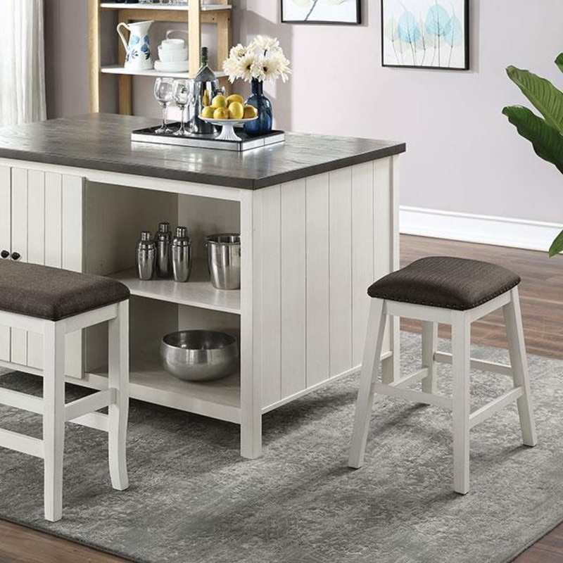 Furniture of America Heidelberg CM3498PT-TABLE Counter Ht. Table
