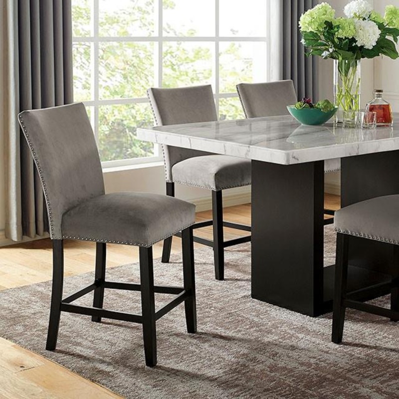 Furniture of America Kian CM3744PT-TABLE Counter Ht. Table