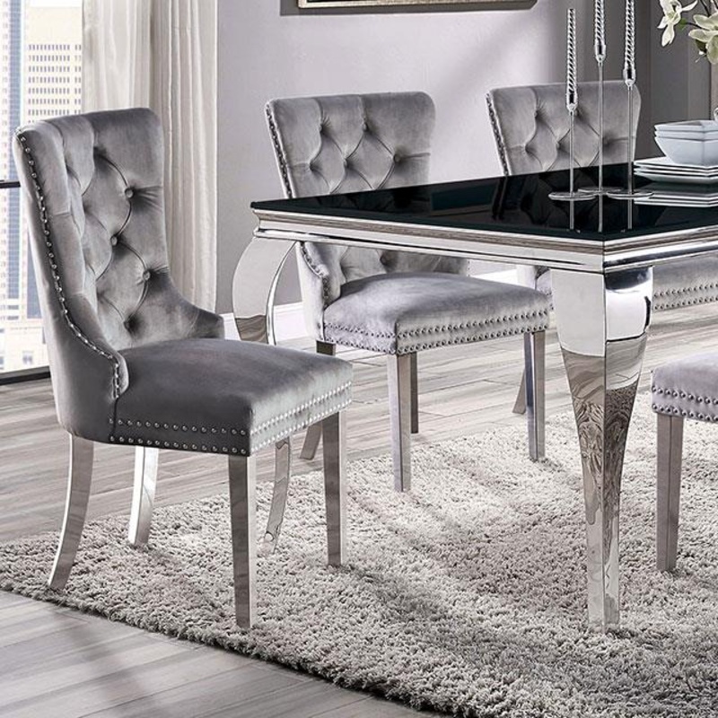Furniture of America Neuveville CM3903BK-T-TABLE Dining Table