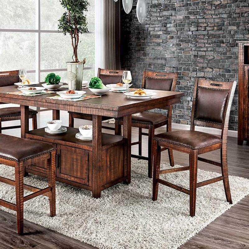 Furniture of America Wichita CM3061PT Counter Ht. Table