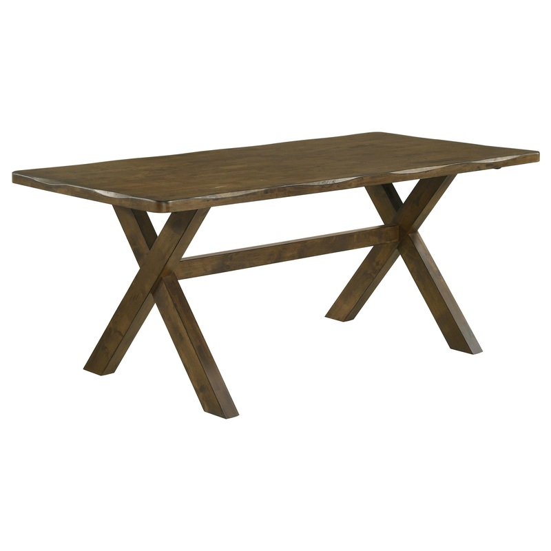 Coaster Furniture Alston 106381 Rectangular 71-inch Dining Table – Knotty Nutmeg