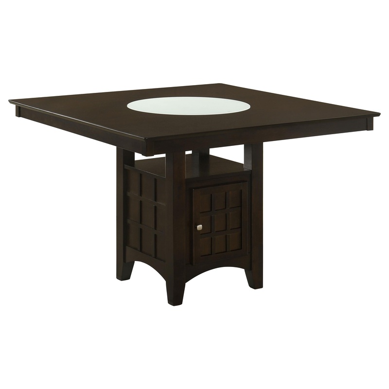 Coaster Furniture Gabriel 100438 52-inch Counter Height Dining Table – Cappuccino