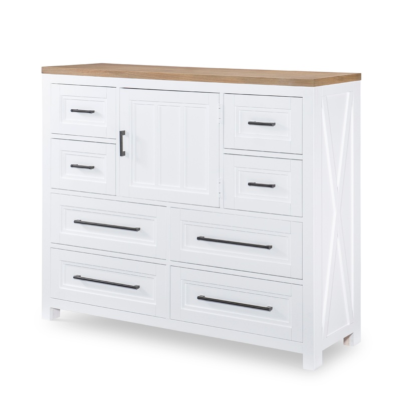 Franklin – Bureau Chest – White