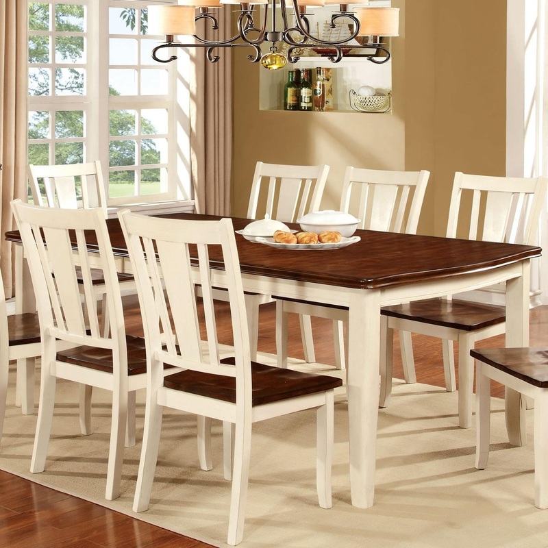 Furniture of America Dover Dining Table CM3326WC-T