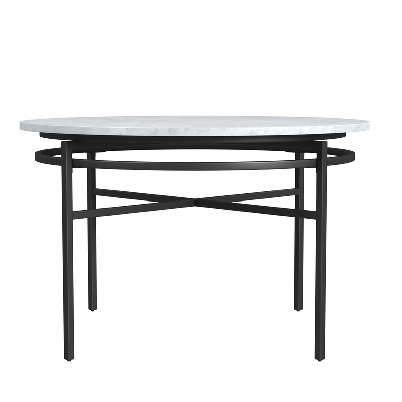 Hadley – Dining Table – Black / White