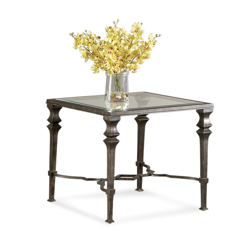 Lido – Square End Table – Brown