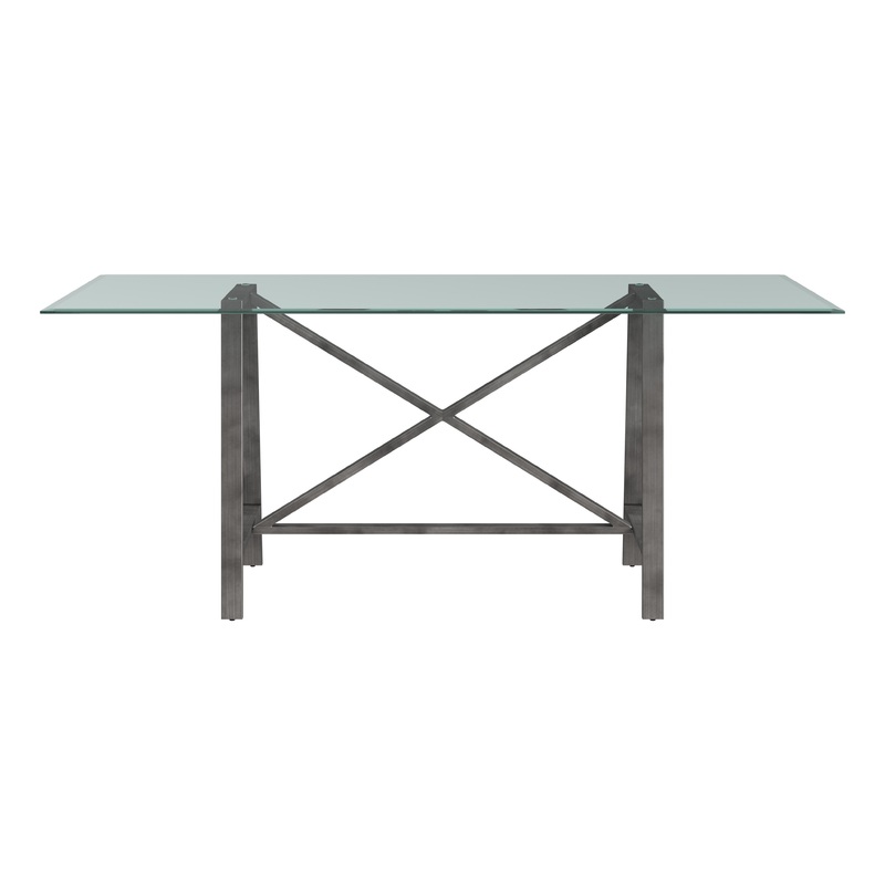 Ross – Rectangle Dining Table – Gray