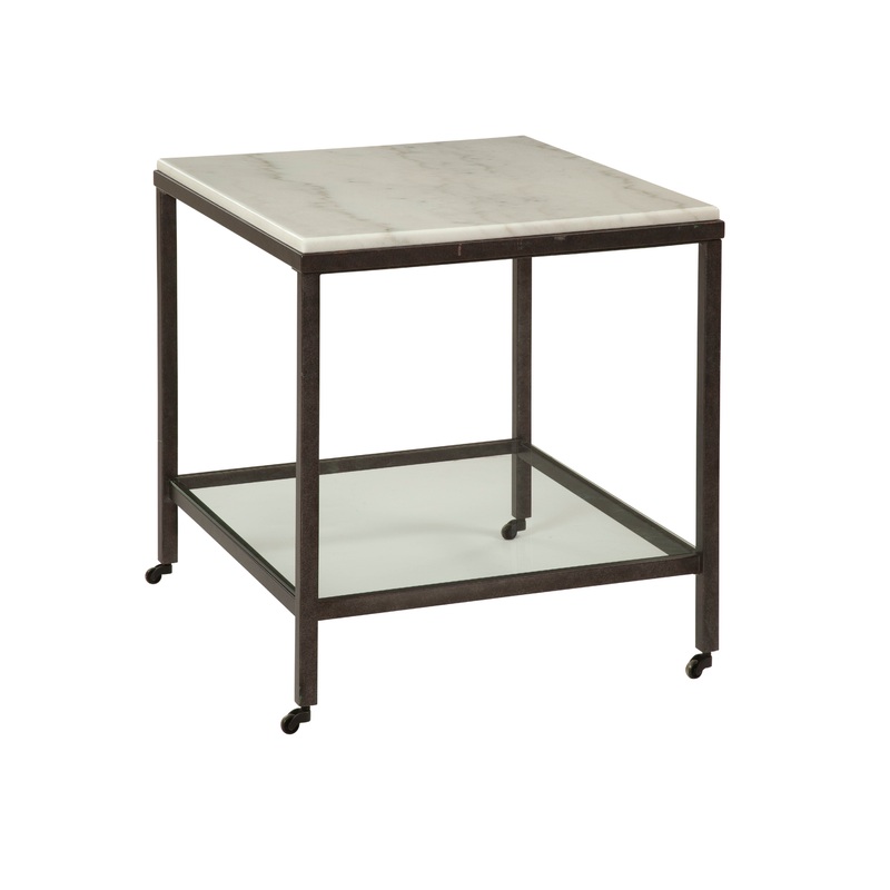Whitman – Square End Table – White