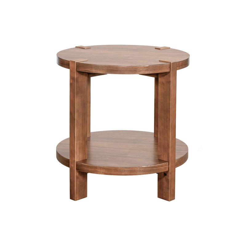 Winston – End Table – Warm Walnut