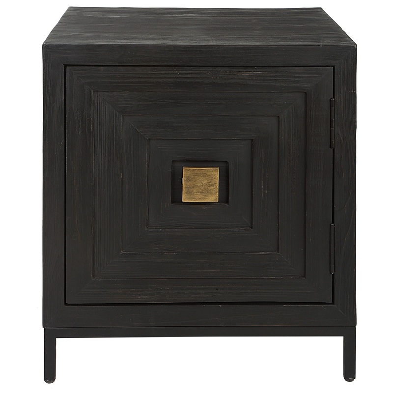 Aiken – Geometric Cabinet / End Table