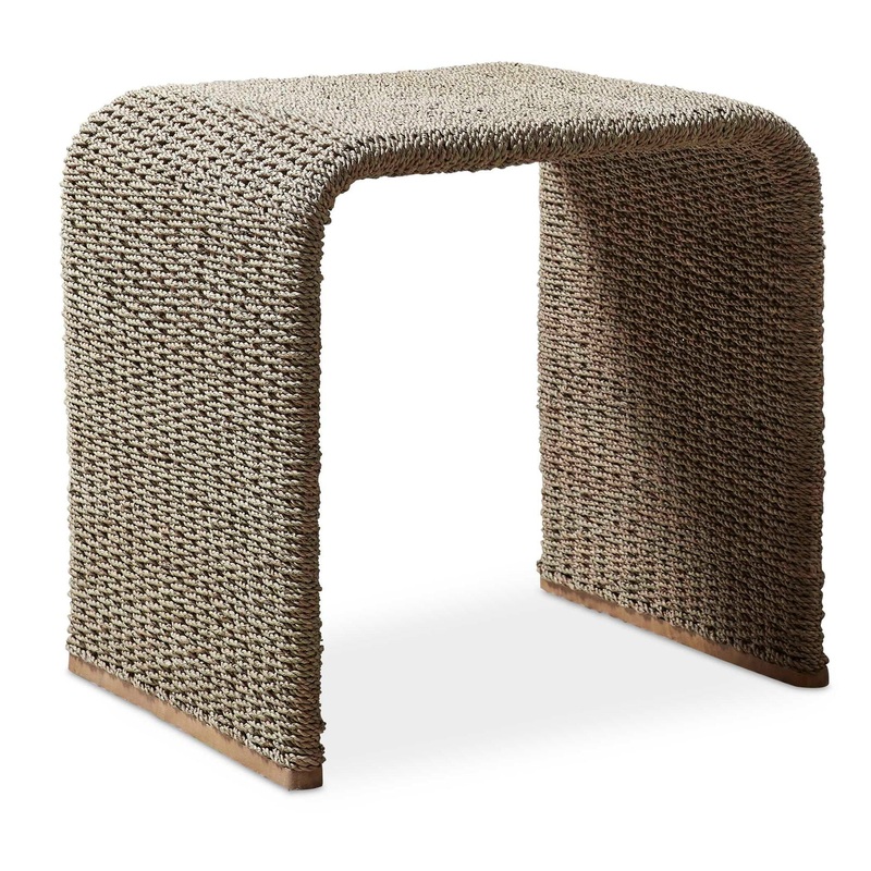 Calabria – Woven Seagrass End Table