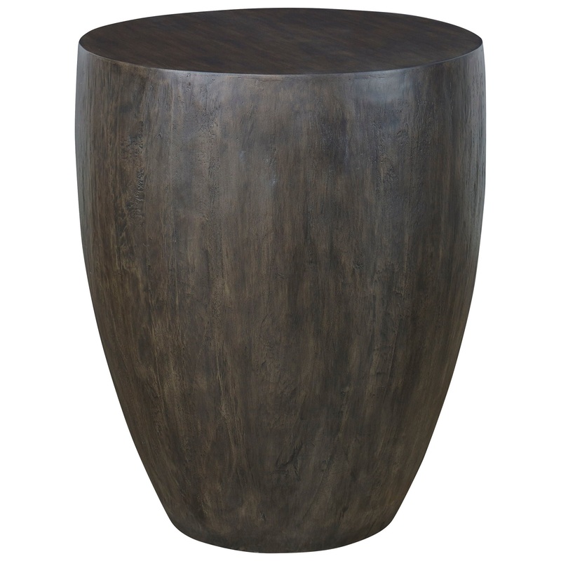 Lark – Minimalist Wooden End Table – Dark Gray