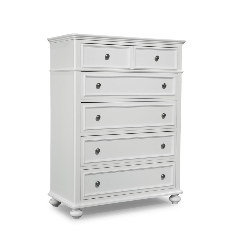 Madison – Drawer Chest – Natural White