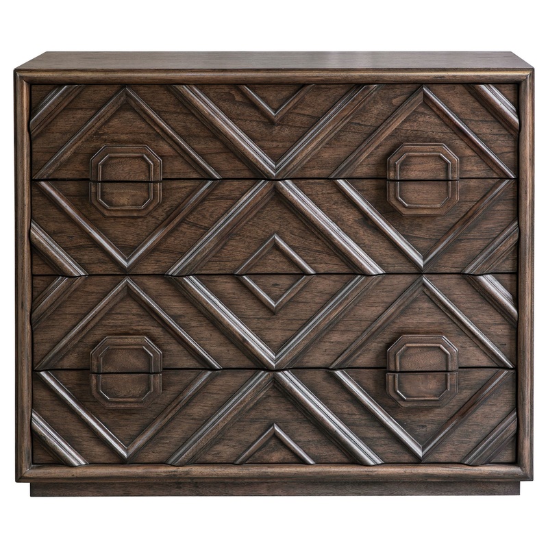 Mindra – Drawer Chest – Dark Brown