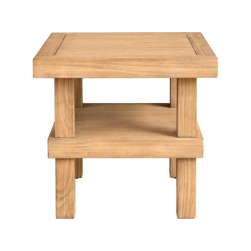 Riggs – End Table – Wheat Oak