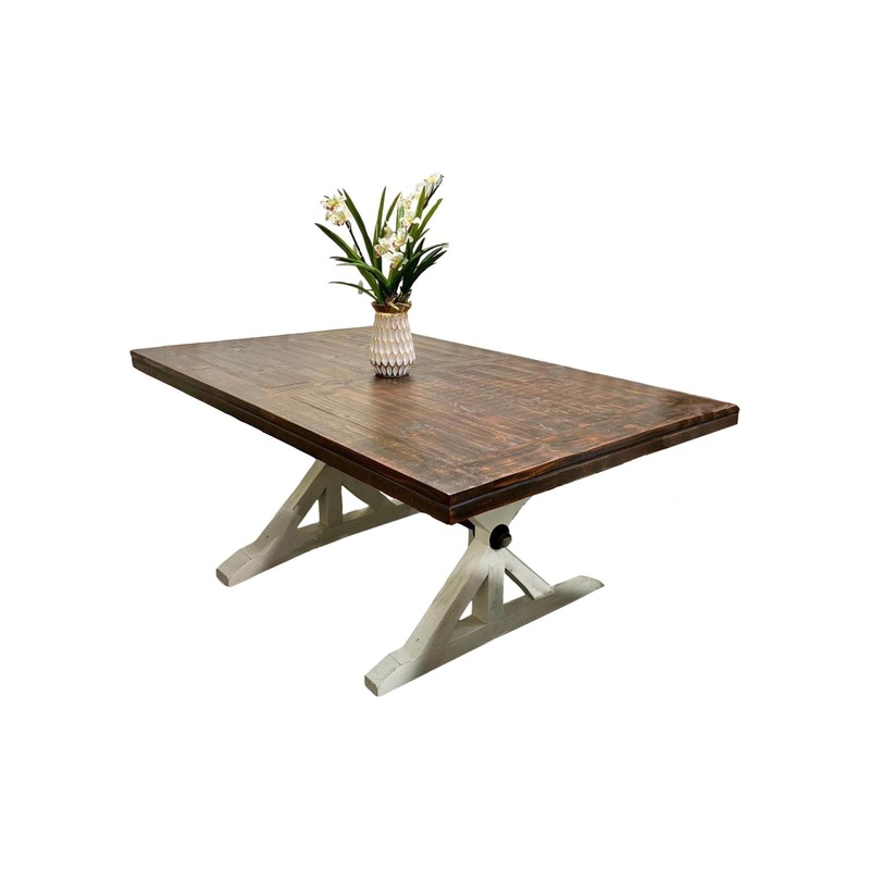Split Nickel – Winchester Dining Nero Rodeo Top – Dark Brown