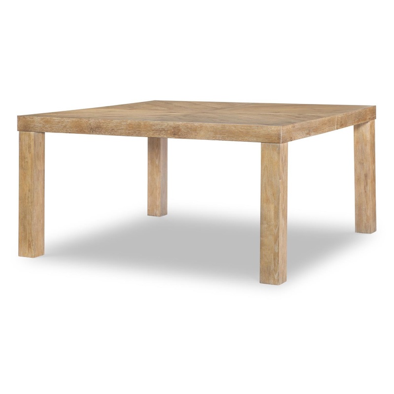 Torrance – Square Dining Table – Aged Driftwood