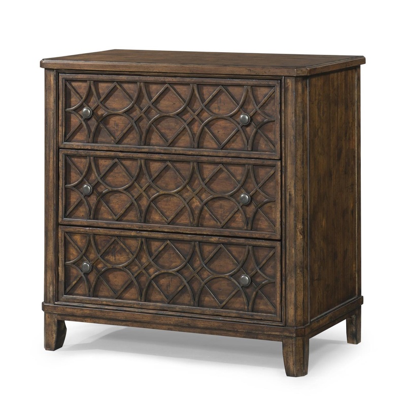 Trisha Yearwood Home – Accent Chest 3 Drawers – Coffee