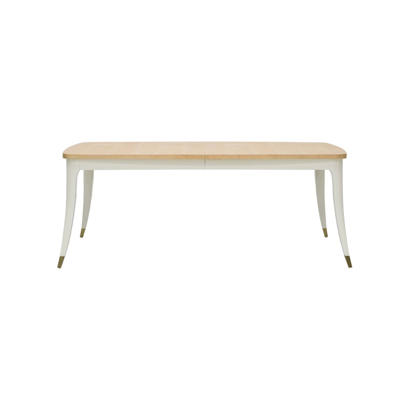 Winslet – Dining Table – Light Brown / White
