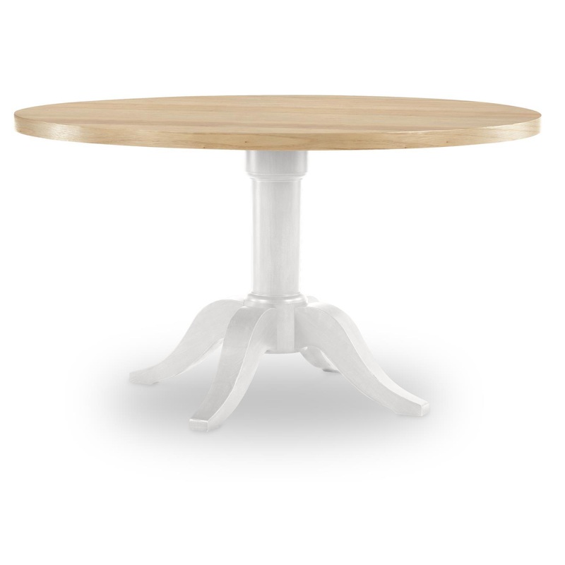 XXX’s And OOO’s – Complete Round Dining Table – Amber And Cotton