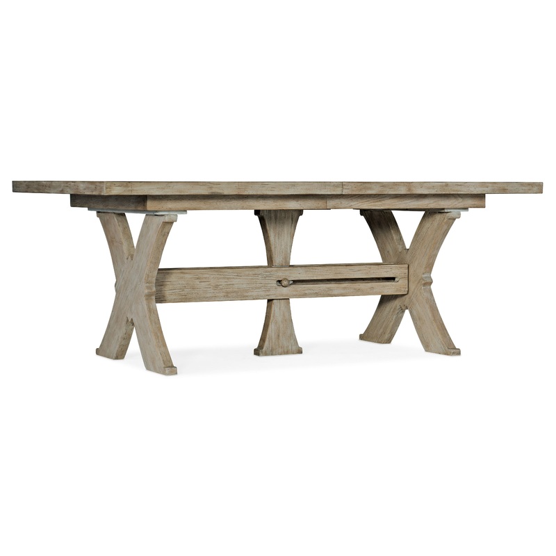 Alfresco – Vittorio 80″ Rectangle Dining Table With 2-22″ Leaves