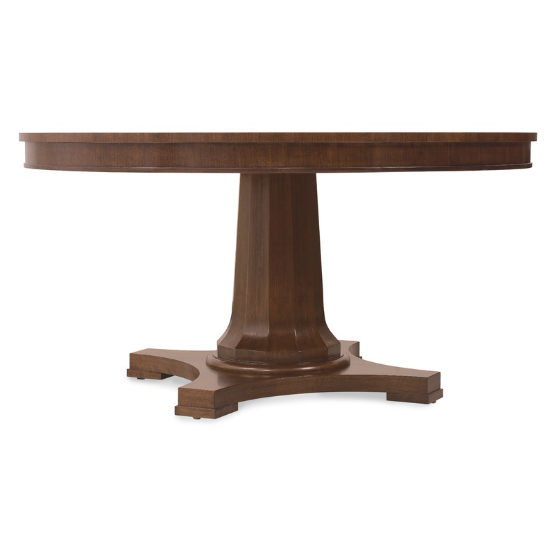 Archives – Round Pedestal Dining Table – Dark Brown