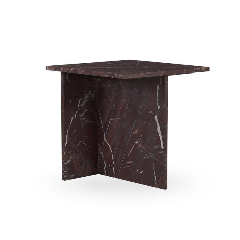 Bexly – Marble Square End Table