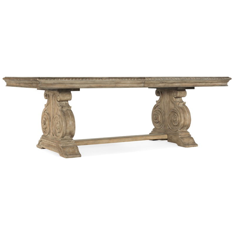 Castella – Rectangle Dining Table With 2-20″ Leaves