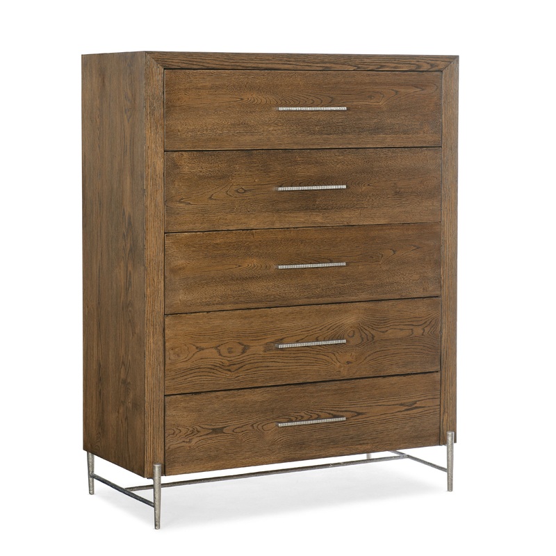 Chapman – 5-Drawer Chest – Brown, Light