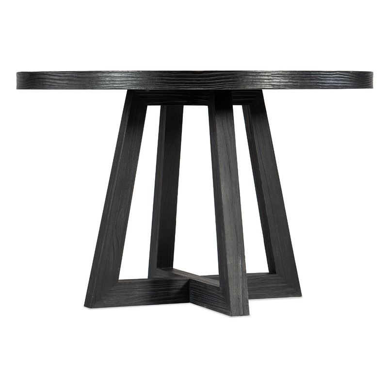 Chapman – Shou Sugi Ban Petite Round Dining Table