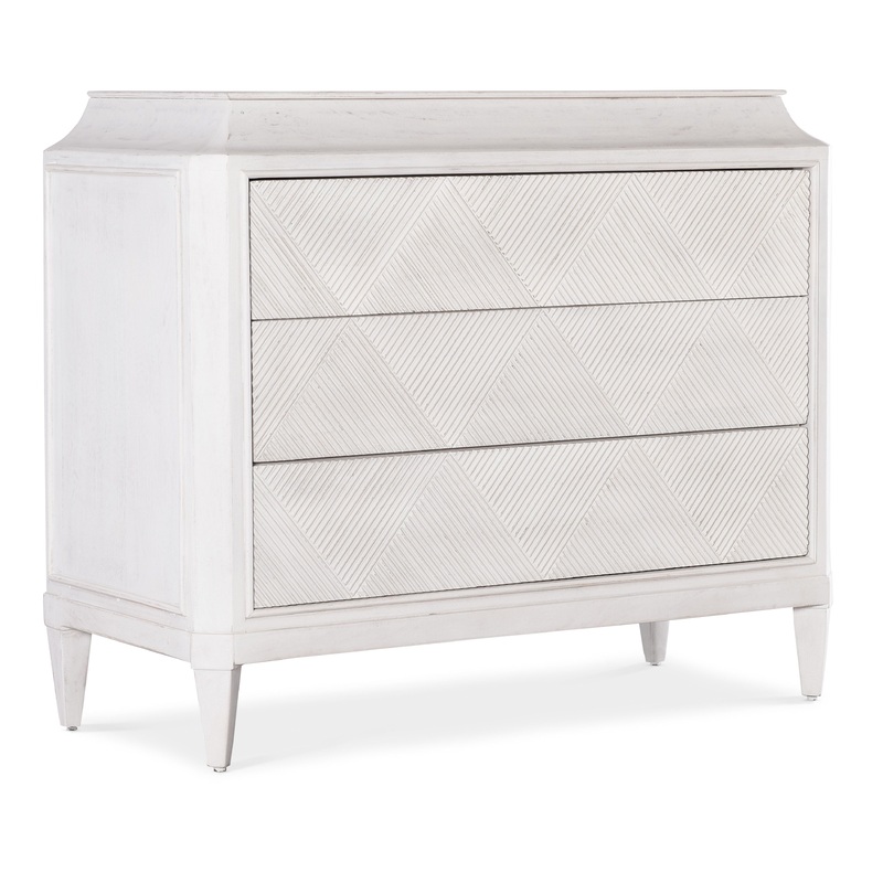 Commerce and Market – Argyle Three-Drawer Chest – White