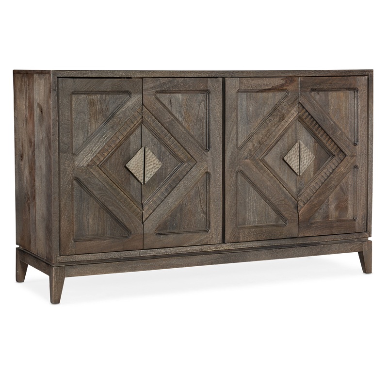 Commerce And Market – Carved Accent Chest