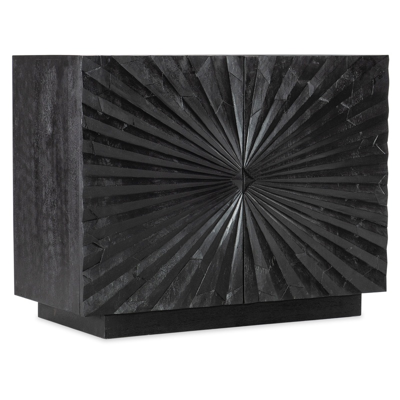 Commerce And Market – Two Door Chest – Black