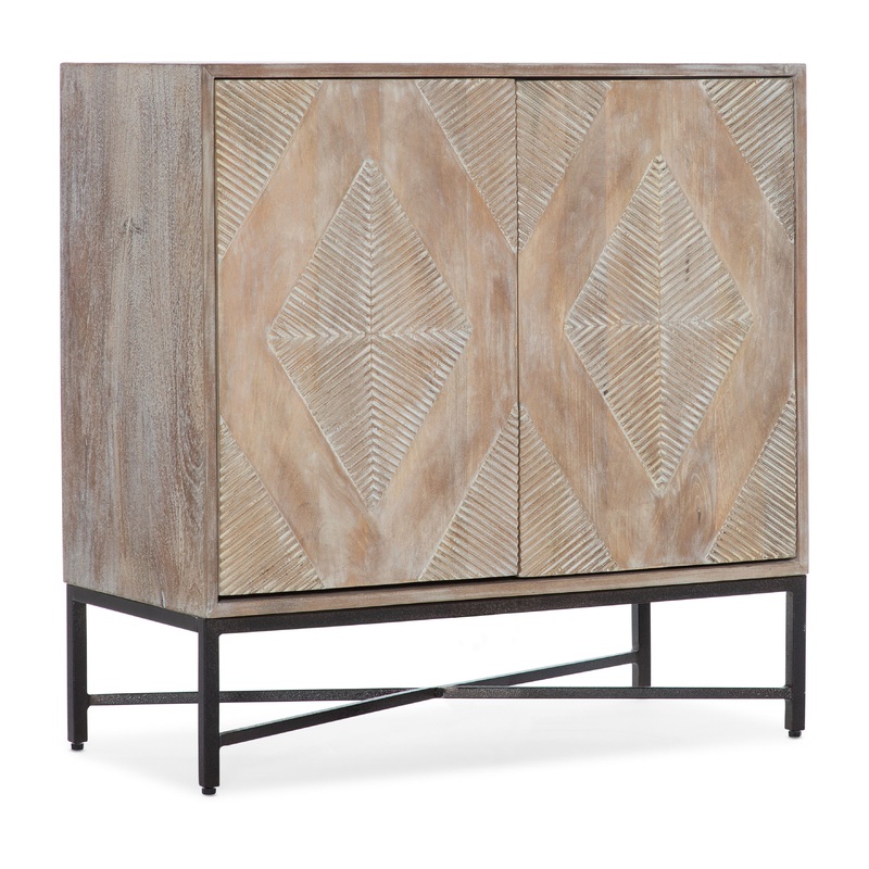 Commerce And Market – Two Door Chest – Light Brown