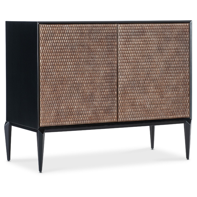 Melange – Boucle Accent Chest – Black