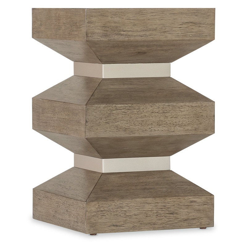Sonnet – Square End Table – Dark Gray