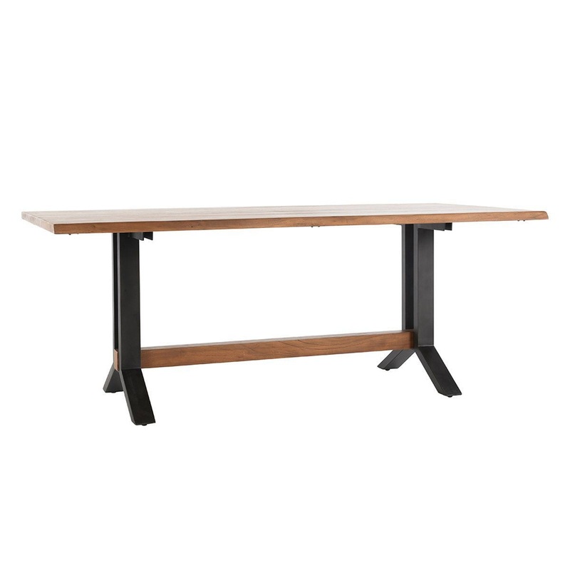 Bellamy – Dining Table – Honey / Black