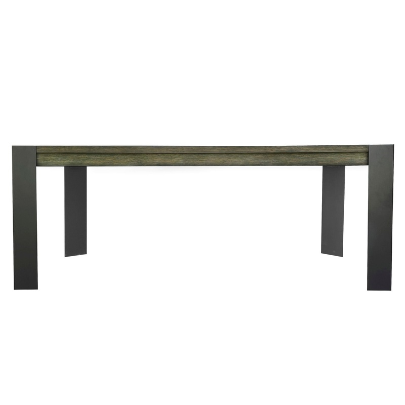 Cedar Fork – 78″ Dining Rectangular Dining Table – Smoked Arabica