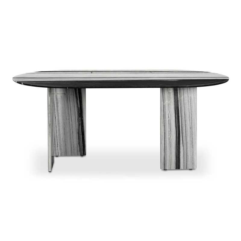 Celia – Oval Dining Table – Gray