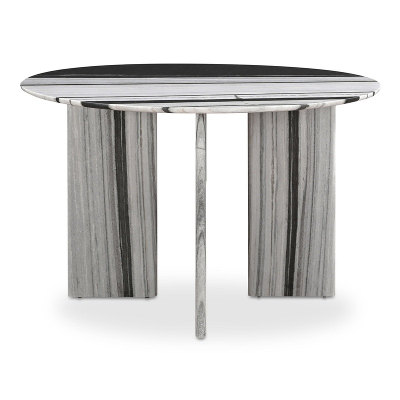Celia – Round Dining Table – Gray