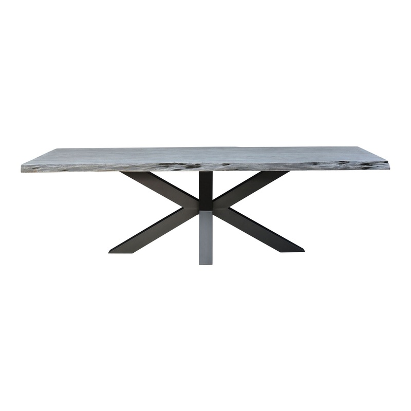 Edge – Small Dining Table – Distress Gray