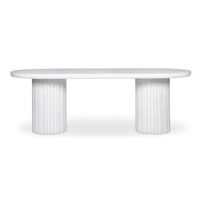 Eris – Outdoor Dining Table – White