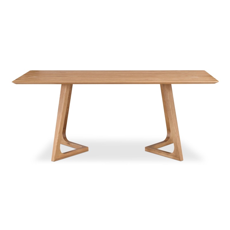 Godenza – Rectangular Dining Table – Light Brown